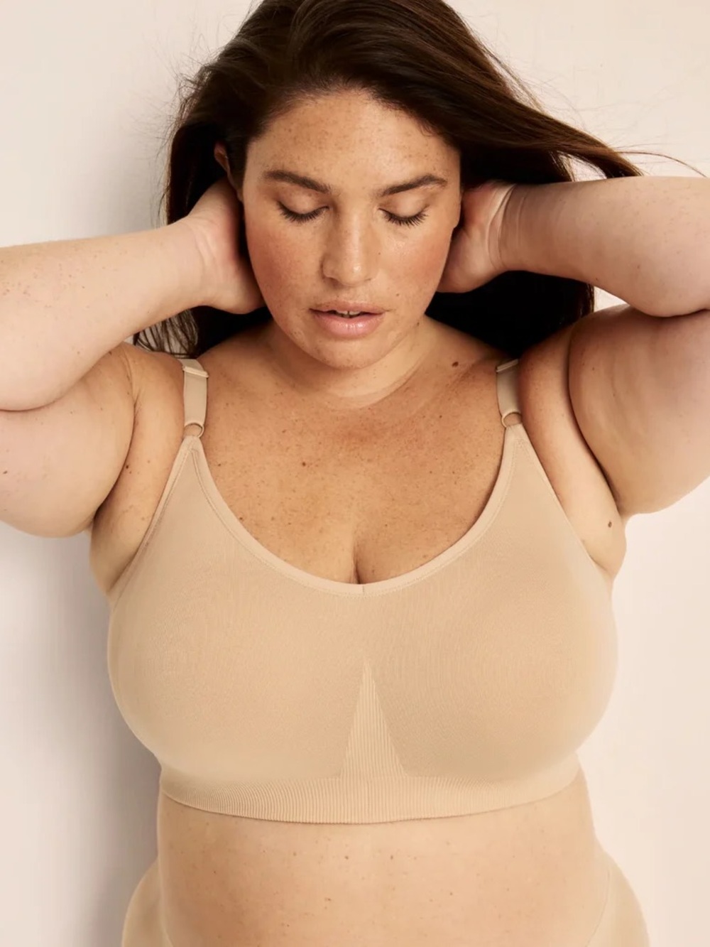 Knix Good To Go Seamless Bra - Warm Sand